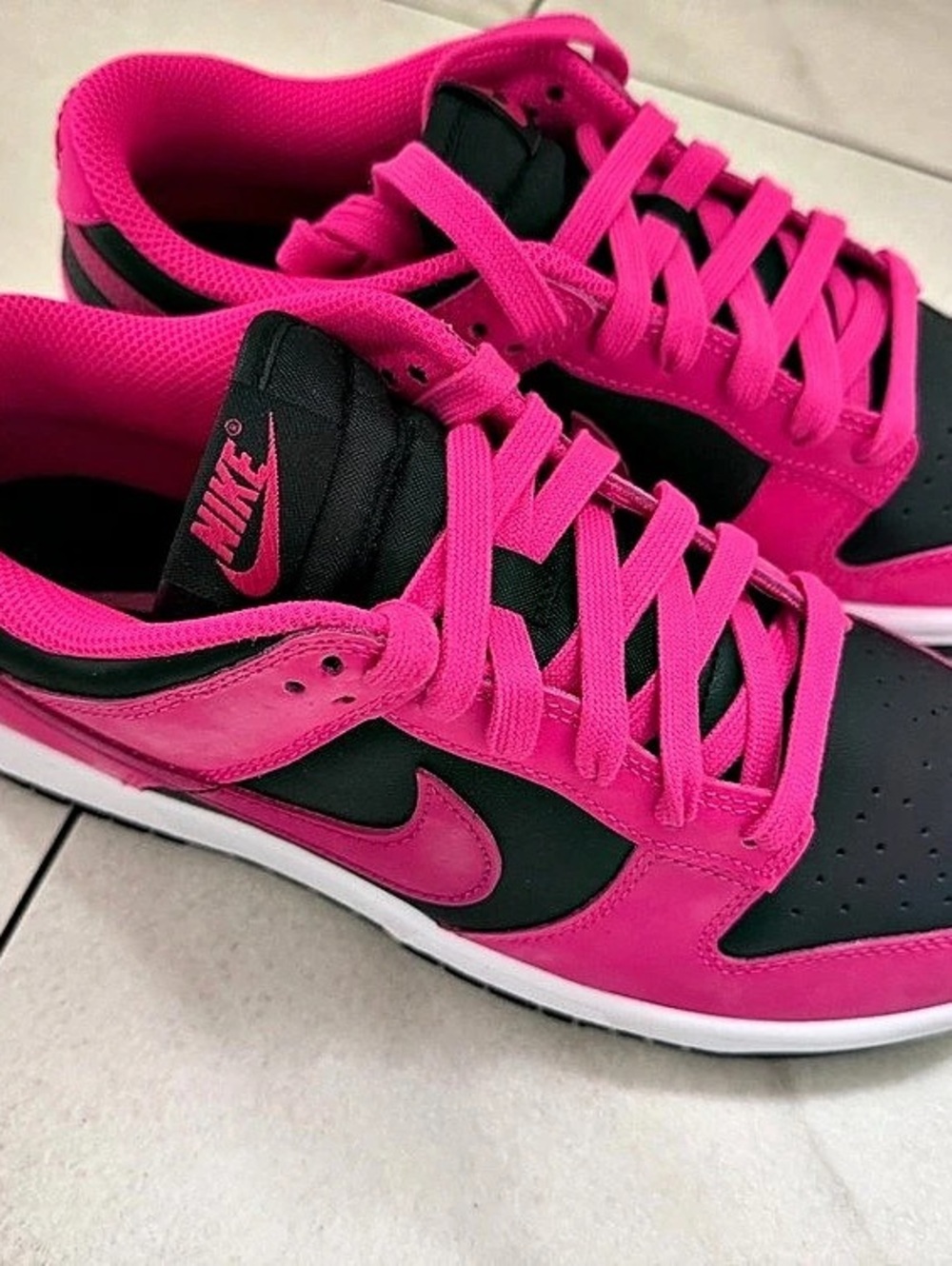 Nike Dunk Low Hyper Pink (Women's) ) Pink & Black Sneakers